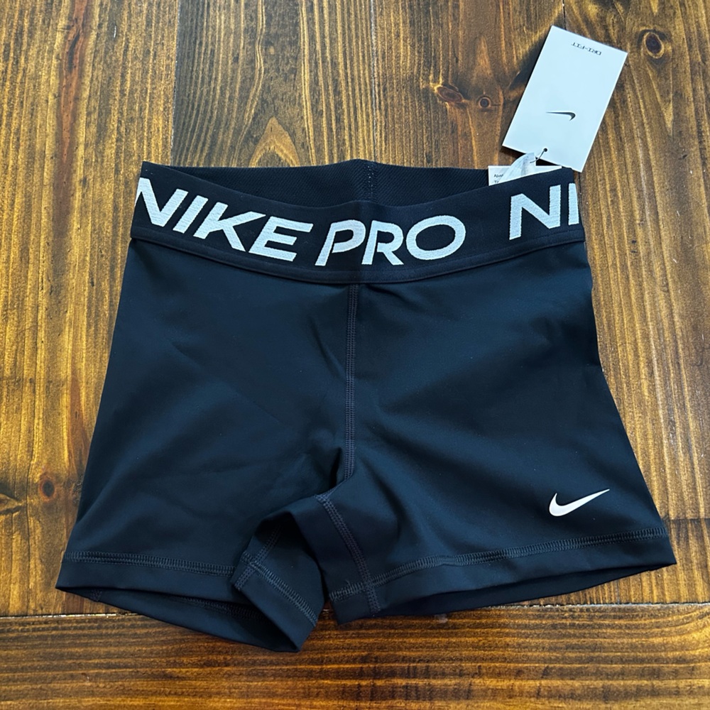Nike Pro Black Athletic Shorts